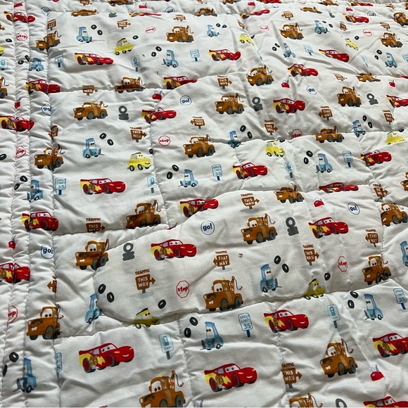 Disney Pixar Cars Baby Nursery Comforter Blanket - Picture 4 of 5